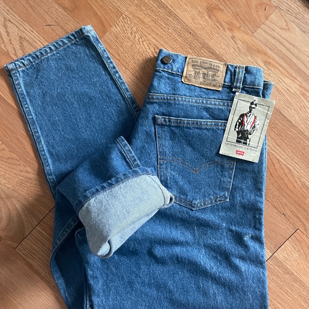 Vintage Levi’s Proctor 1980s Jeans - 32x32, NWT, Medium Blue Denim